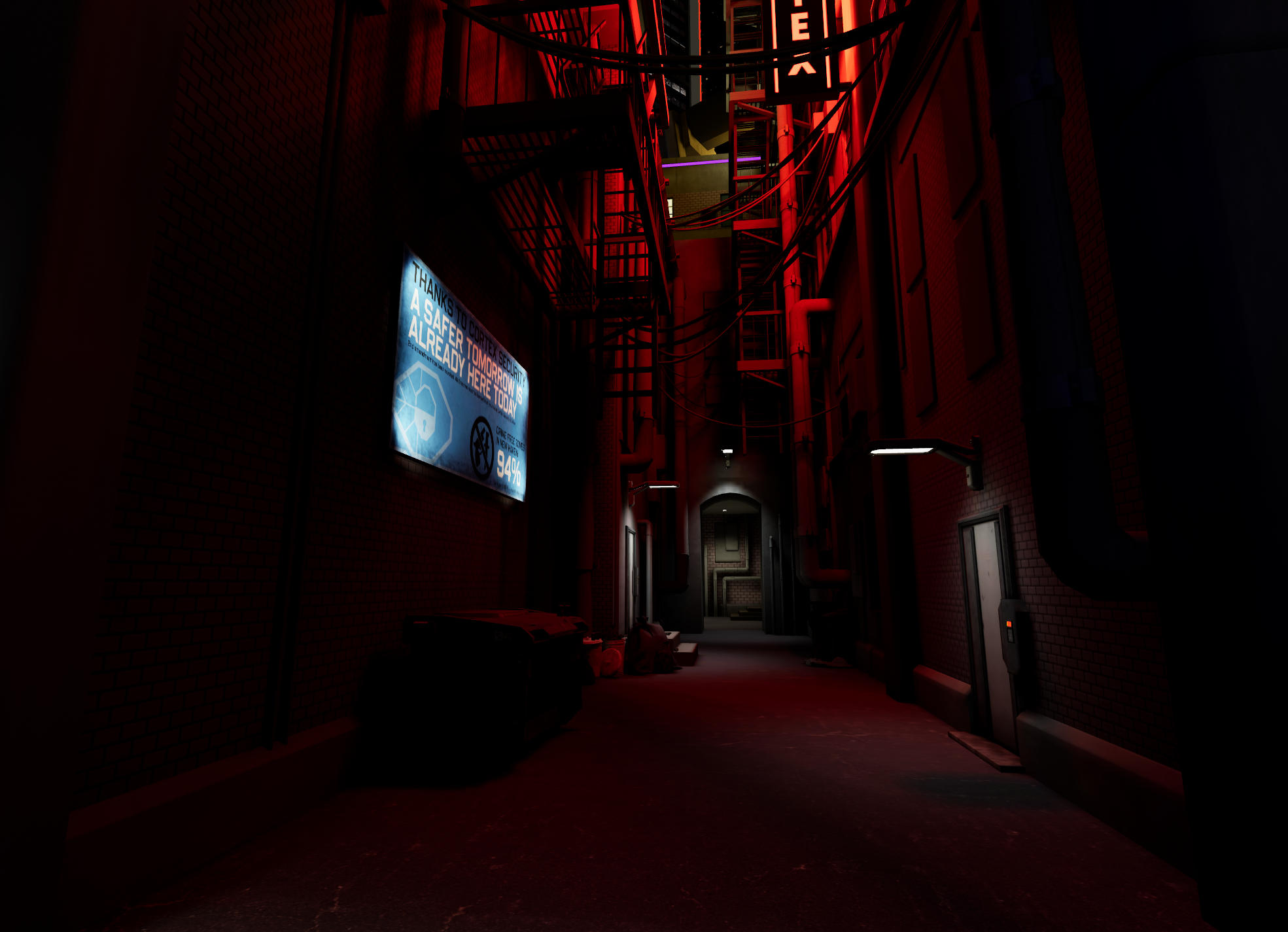 Alleyway map screenshot